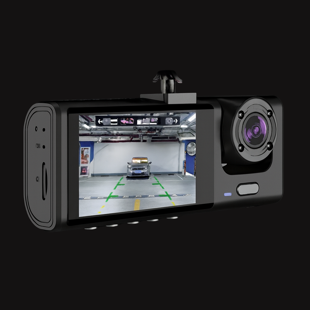Mini 3 Dash Cam – Full HD 1080P Car Camera with Night Vision + 32GB Memory